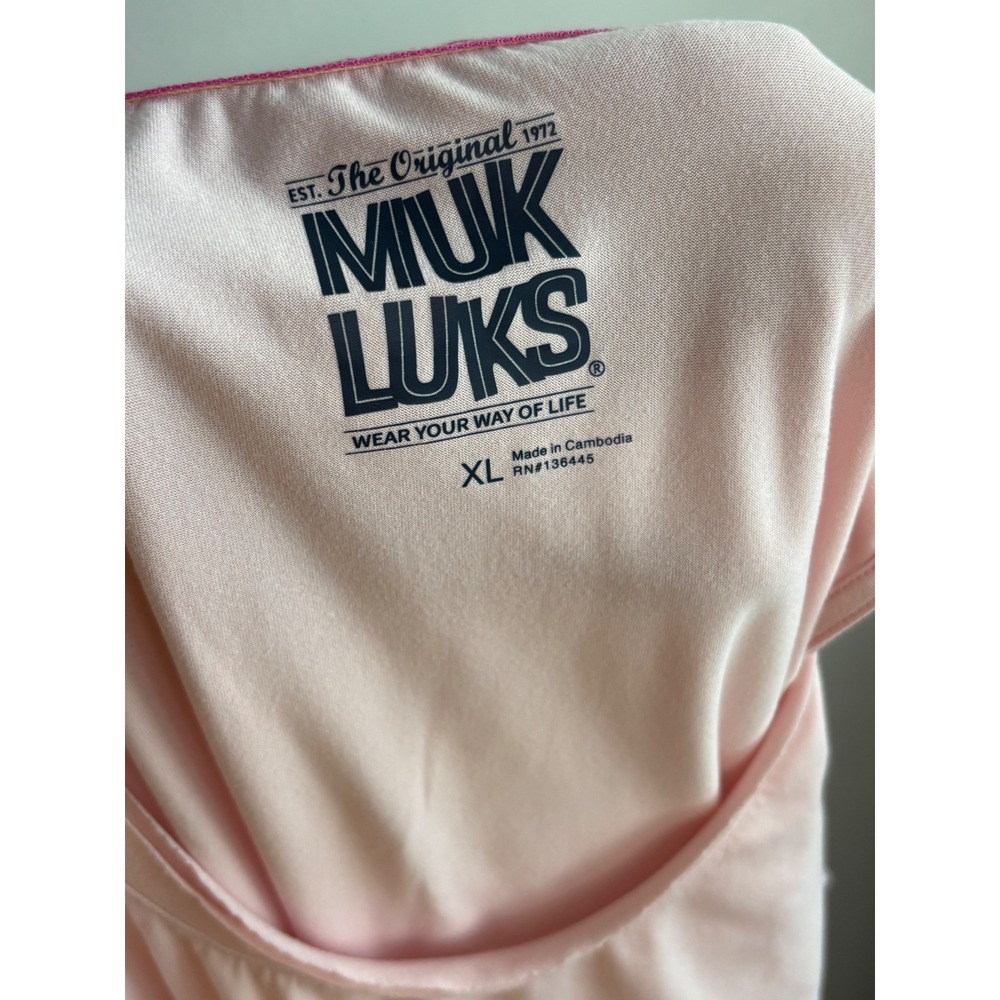 Muk Luks Pink Tank Top Women XL - Picture 8 of 8